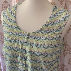 G.H. Bass & Co. sleeveless top M